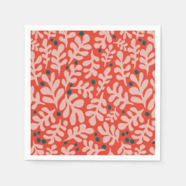 Servilleta De Papel Ilustracion de Navidades de mano sorda