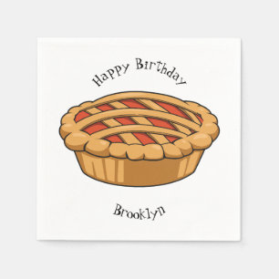Servilleta De Papel Ilustracion de personalizado circular