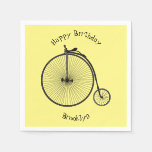 Servilleta De Papel Ilustracion de personalizado de bicicletas de alta
