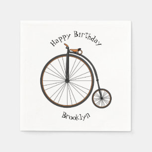 Servilleta De Papel Ilustracion de personalizado de bicicletas de alta