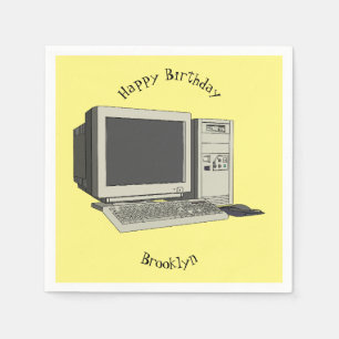 Servilleta De Papel Ilustracion de personalizado de equipos