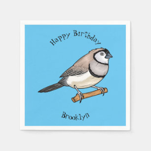 Servilleta De Papel Ilustracion de personalizado de pajarita de doble 