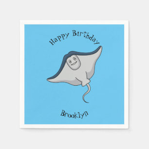 Servilleta De Papel Ilustracion de personalizado de pescado de Stingra