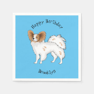 Servilleta De Papel Ilustracion de personalizado papillon