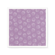 Ilustracion de quequitos morados