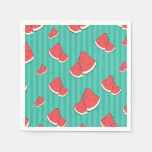 Servilleta De Papel Ilustracion de sandía