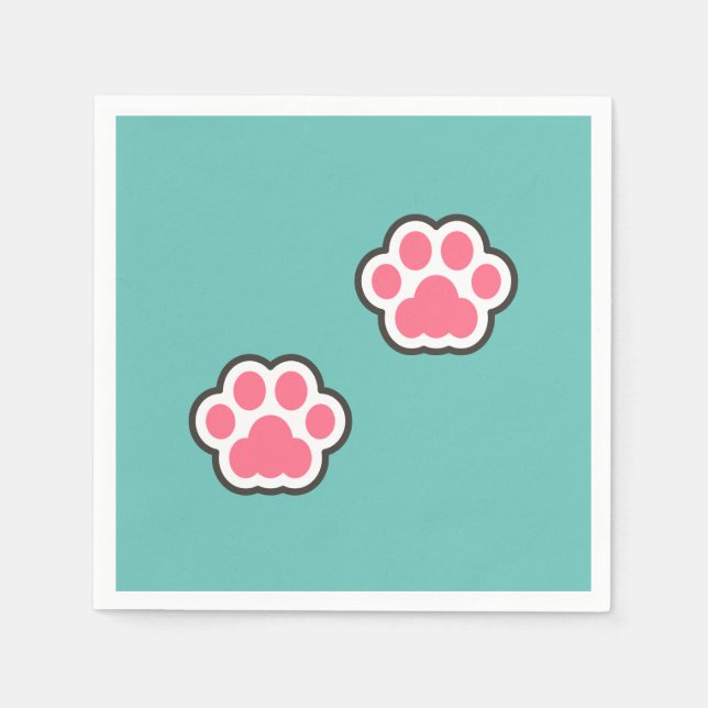 Servilleta De Papel Ilustracion Kitty (Anverso)