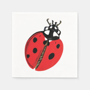 Servilleta De Papel Ilustracion Lady Bug