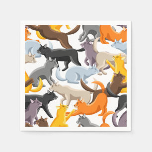 Servilleta De Papel ilustracion personalizado
