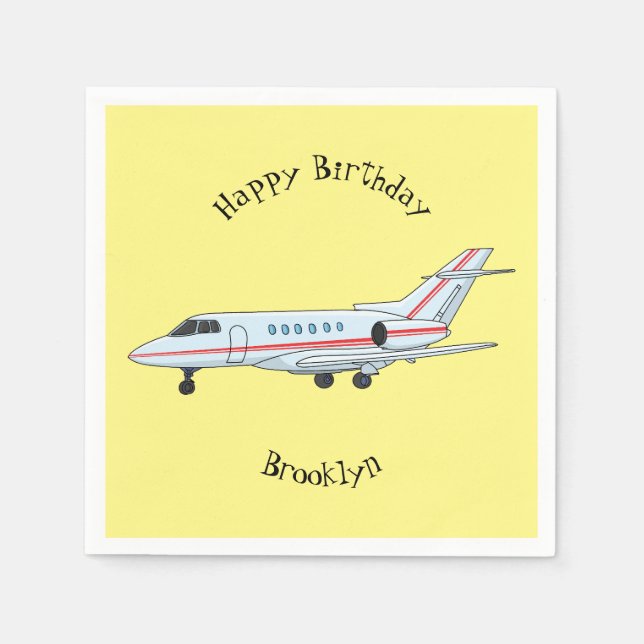 Servilleta De Papel Ilustracion personalizado de chorro privado (Anverso)