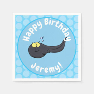 Servilleta De Papel Ilustracion personalizado de renacuajo divertido