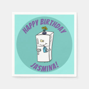 Servilleta De Papel Ilustracion personalizado frigorífico divertido