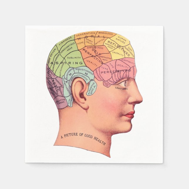 Servilleta De Papel Imagen de Buena Salud (Anverso)