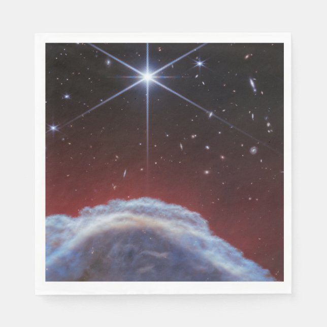 Servilleta De Papel Imagen JWST de la nebulosa Cabeza de Caballo (Anverso)