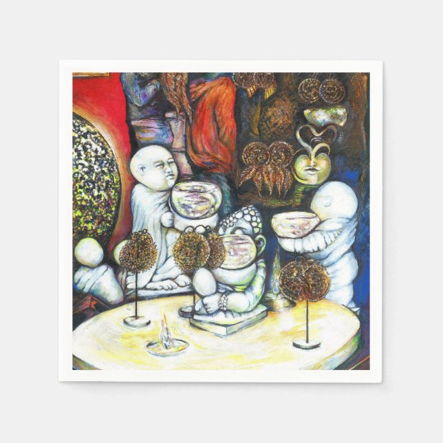 Servilleta De Papel Impermeable por el desafío (Anverso)