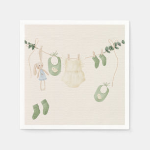Servilleta De Papel Impresión de arte de pared de nursery de ropa de b