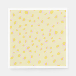 Servilleta De Papel Impresión de Cheetah Preppy