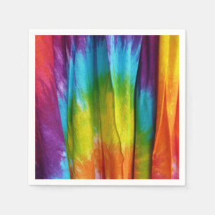 Servilleta De Papel Impresión de la tela del teñido anudado