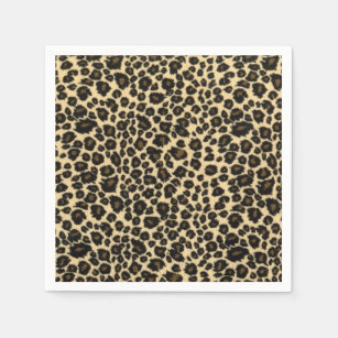 Servilleta De Papel Impresión de leopardo