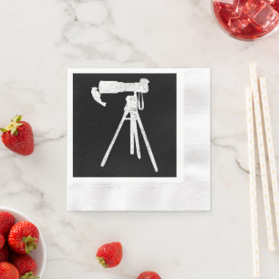 Servilleta De Papel Impresión de vida silvestre para fotógrafo de av