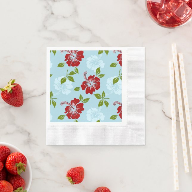 Servilleta De Papel Impresión hawaiana (In situ)