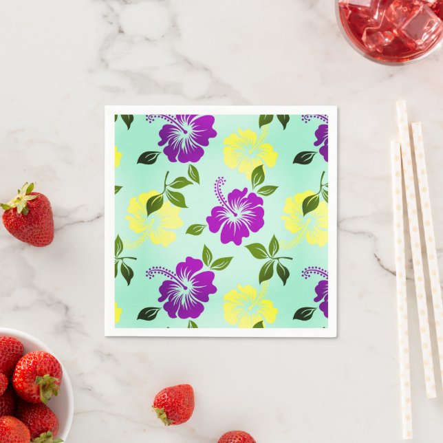 Servilleta De Papel Impresión hawaiana (In situ)