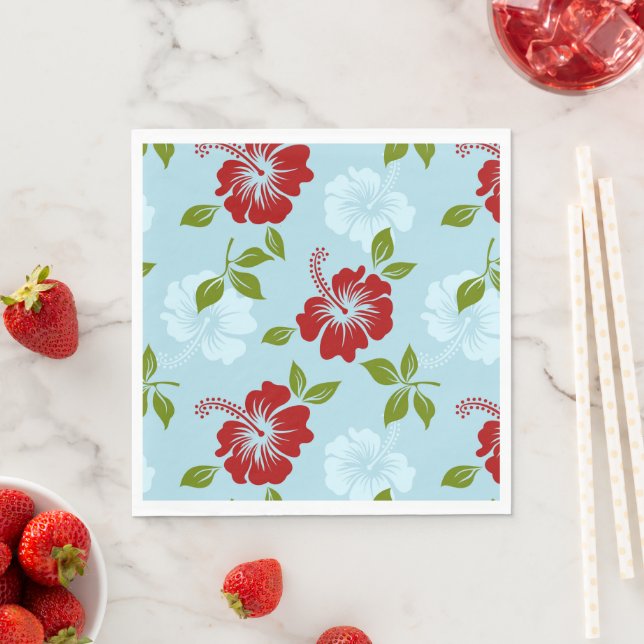 Servilleta De Papel Impresión hawaiana (In situ)