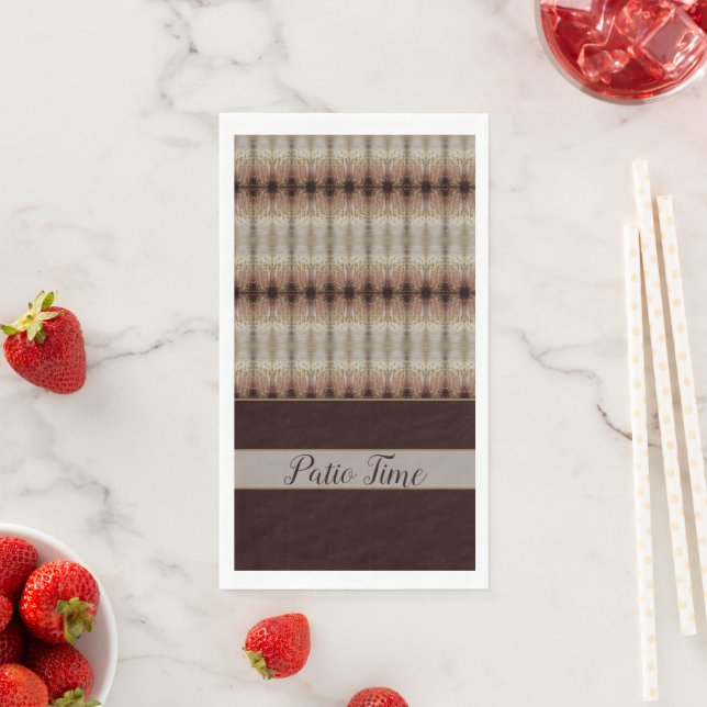 Servilleta De Papel Impresión moderna con grises (In situ)