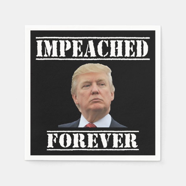 Servilleta De Papel Impresionado para siempre (Anverso)