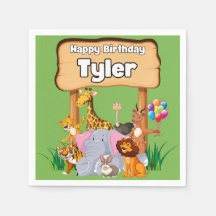 Impresionante Fiesta de animal zoológico