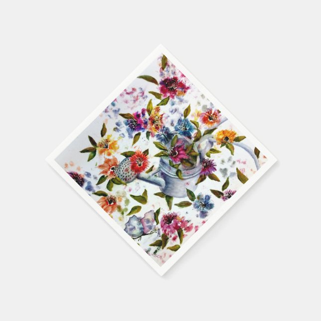 SERVILLETA DE PAPEL IMPRESIONES DE PAW EL AGUA PUEDE PAPEL NAPKINS (Borde)