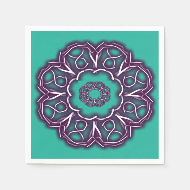 Servilleta De Papel Impresiones Kaleidoscope (Anverso)