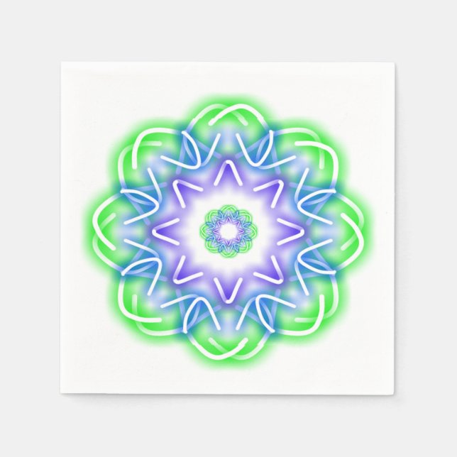 Servilleta De Papel Impresiones Kaleidoscope (Anverso)