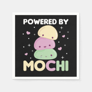 Servilleta De Papel Impulsado Por Mochi - Kawaii Mochi Cream Hielo