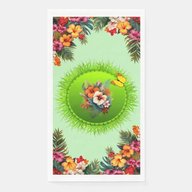 Servilleta De Papel In The Tropics  (Anverso)