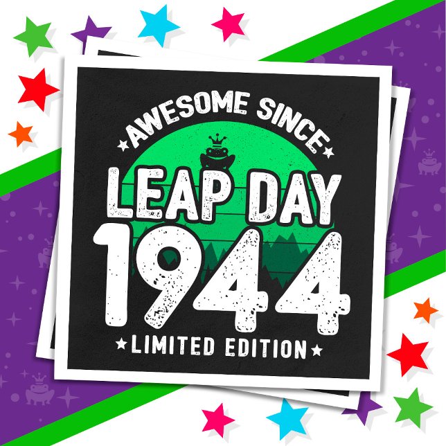 Servilleta De Papel Increíble desde 1944, Año del Salto, 29 de febrero (Subido por el creador)