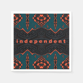 Servilleta De Papel Independiente y orgulloso