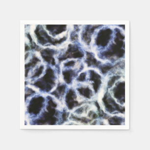Servilleta De Papel índigo reciclado shibori :