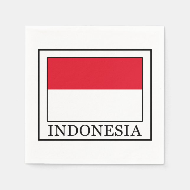 Servilleta De Papel Indonesia (Anverso)