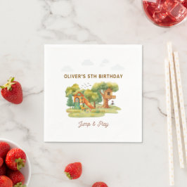 Servilleta De Papel Indoor playground birthday party