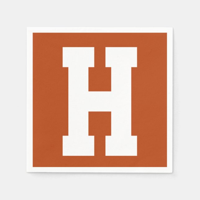 Servilleta De Papel Inicio moderno grande blanco | Arroja (Anverso)