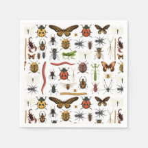 Insectos Papel de fiesta de cumpleaños