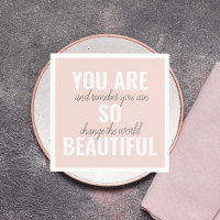 Inspiración, Eres Tan Hermosa Cita Positiva