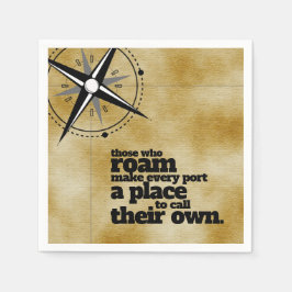 Servilleta De Papel Inspiradores los que andan...