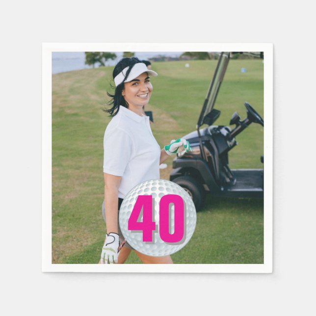 Servilleta De Papel Instantánea del cumpleaños de Lady Amazing (Anverso)