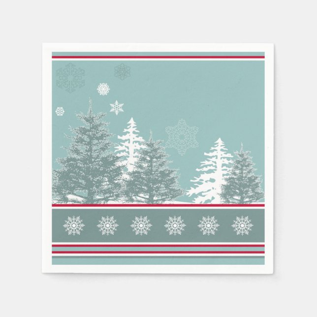 Servilleta De Papel Invierno (Anverso)