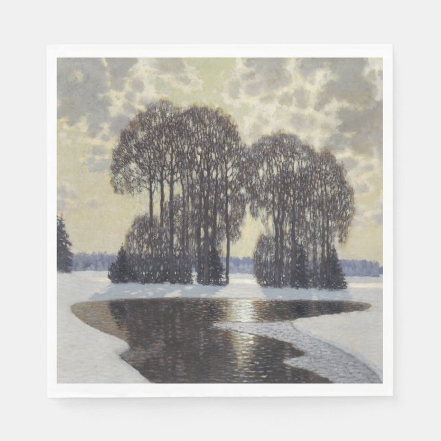 Servilleta De Papel Invierno (de Vilhelms Purvitis) (Anverso)