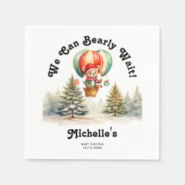 Servilleta De Papel Invierno podemos anticipar Navidades Baby Shower