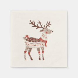 Servilleta De Papel Invierno, Yule y Navidades Ropa festiva