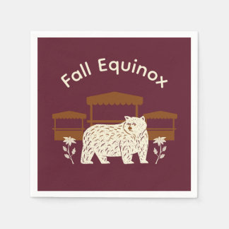 Servilleta De Papel Invitación a equinoccio de la cosecha de Mabon